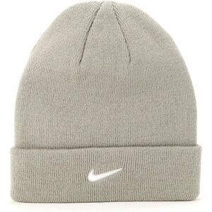 Nike Sideline Beanie Cap Grey White One Size Unisex New